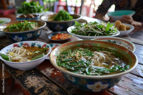 Vegan Pho at Buddhist Nha Trang Vietnam