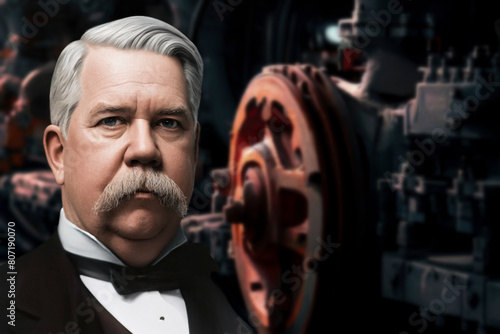 George Westinghouse was an important American entrepreneur and inventor famous for inventing pneumatic brakes for railways