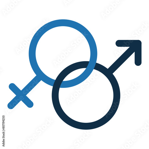 Sex, relationships and genders icon