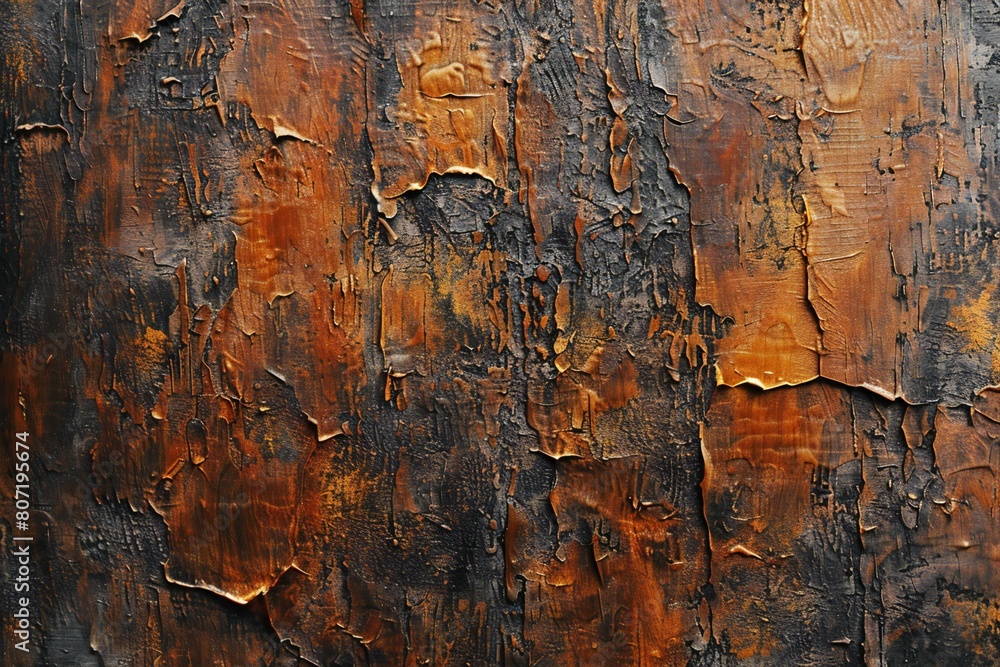 Rusty metal background with scratches and cracks,  Abstract background for design