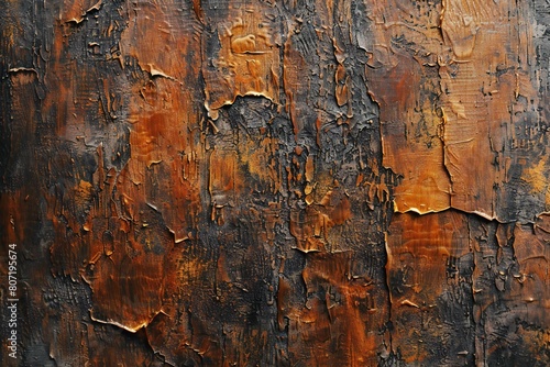 Rusty metal background with scratches and cracks, Abstract background for design