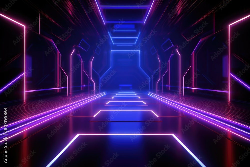 dark abstract neon background dark abstract neon background