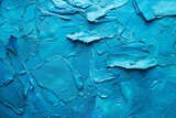 Blue abstract acrylic paint texture background,  Acrylic painting on canvas