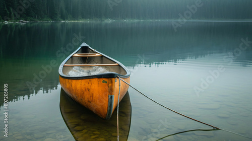 canoe on lake © Luqman