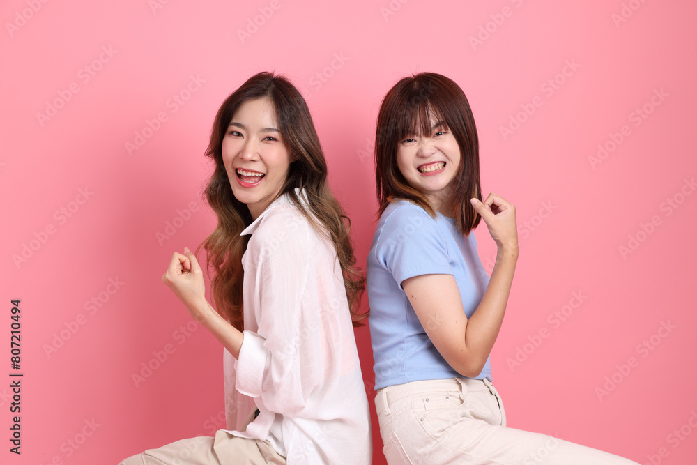 Happy with friends Happy with friends