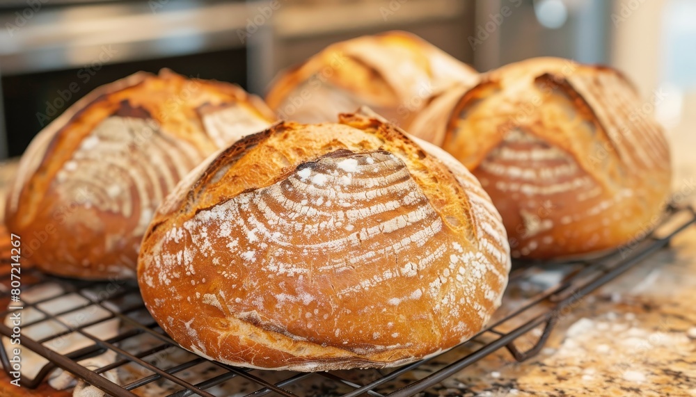 Fermenting dough with lactobacillaceae and yeast produces sourdough bread with a tangy flavor and longer lasting freshness