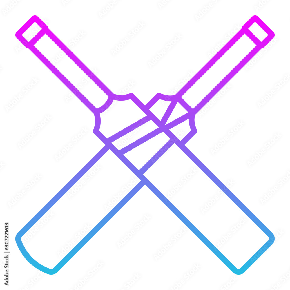 Cricket bat Icon
