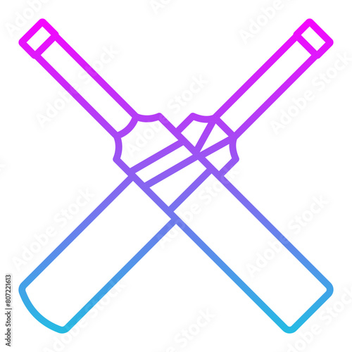 Cricket bat Icon