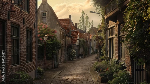 great street in Netherlands  © Vuqar