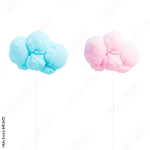 Abstract Sky blue & bubblegum pink Background High quality photo isolated on transparent png background