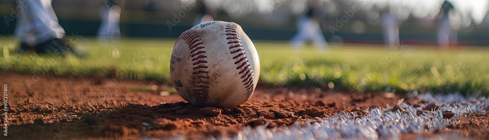 Little League game from the pitcher's perspective.