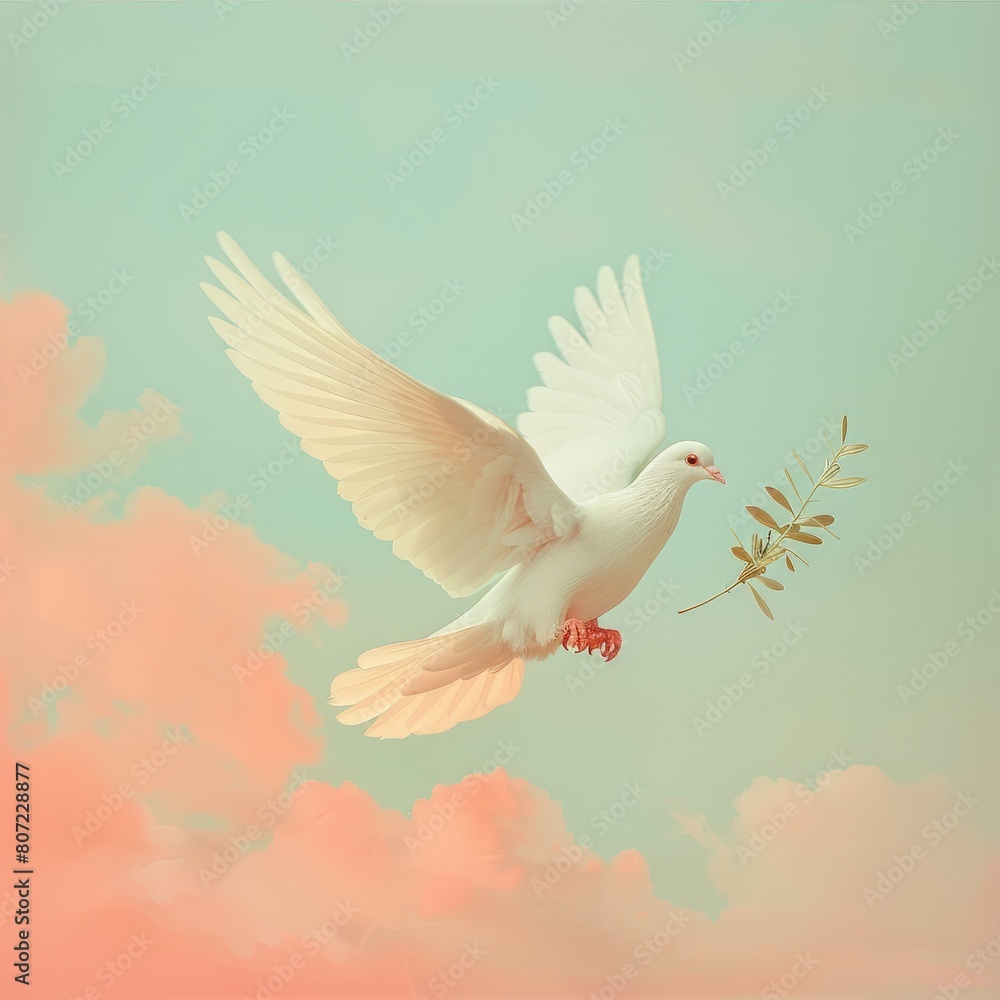 Fototapeta premium Peaceful Dove 1