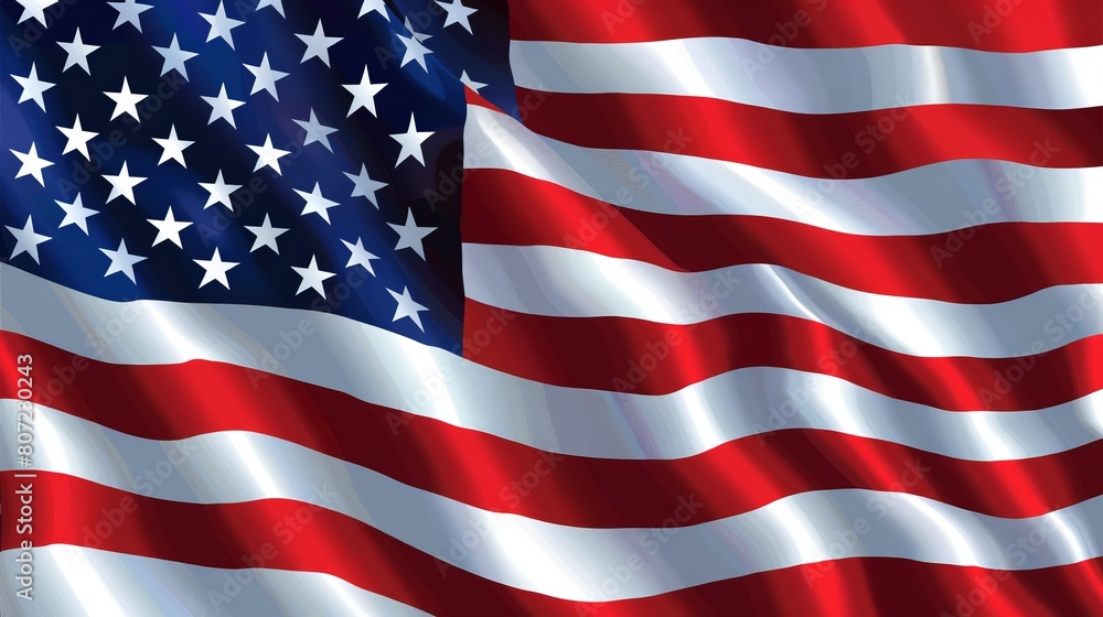 American Flag Waving 2 American Flag Waving 2