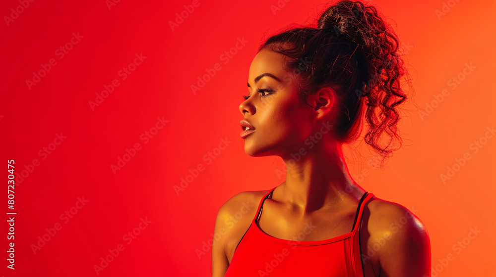 Pretty woman's expression on a color background. A spectacularly lifestyle wallpaper. Pretty woman's expression on a color background. A spectacularly lifestyle wallpaper.