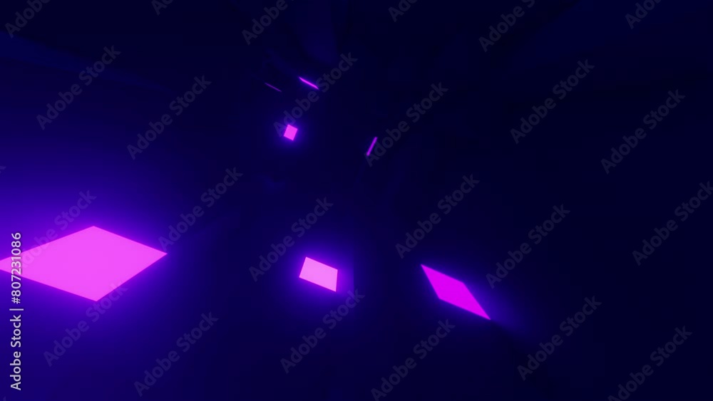 custom made wallpaper toronto digital3d dark glowing purple tunnel, seamless loop slow