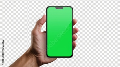 transparent png iphone 15 pro screen cut out mockup technology graphic design illustration cutout green screen hand holding black 14 smartphone vector business presentation hyper realistic 