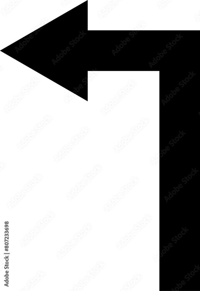 Way direction arrow sign, decision icon. Three arrow, way sign, road direction icon. Way icon vector illustration Way direction arrow sign, decision icon. Three arrow, way sign, road direction icon. Way icon vector illustration