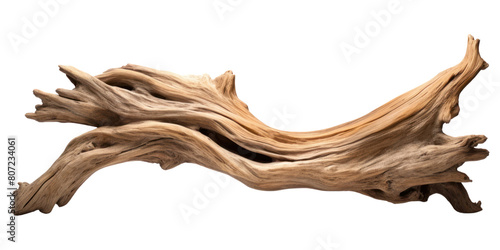 PNG Driftwood sculpture twisted timber. photo