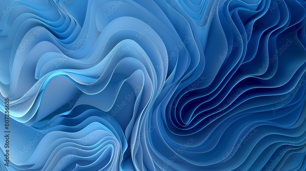 Abstract pattern background with flowing gradient from azure to midnight blue Abstract pattern background with flowing gradient from azure to midnight blue