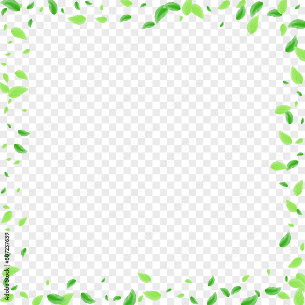 Green Leaves Background Transparent Vector. Vegetation Border Illustration. Vivid Card. Greenish Grow Texture. Sheet Element. Green Leaves Background Transparent Vector. Vegetation Border Illustration. Vivid Card. Greenish Grow Texture. Sheet Element.