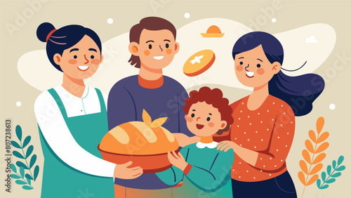 The feeling of accomplishment and pride when sharing a loaf of freshly baked bread with loved ones knowing that it was made with ones own hands..
