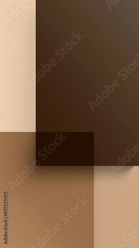 The image displays a beautiful array of brown shades with geometric patterns creating a modern abstract feel