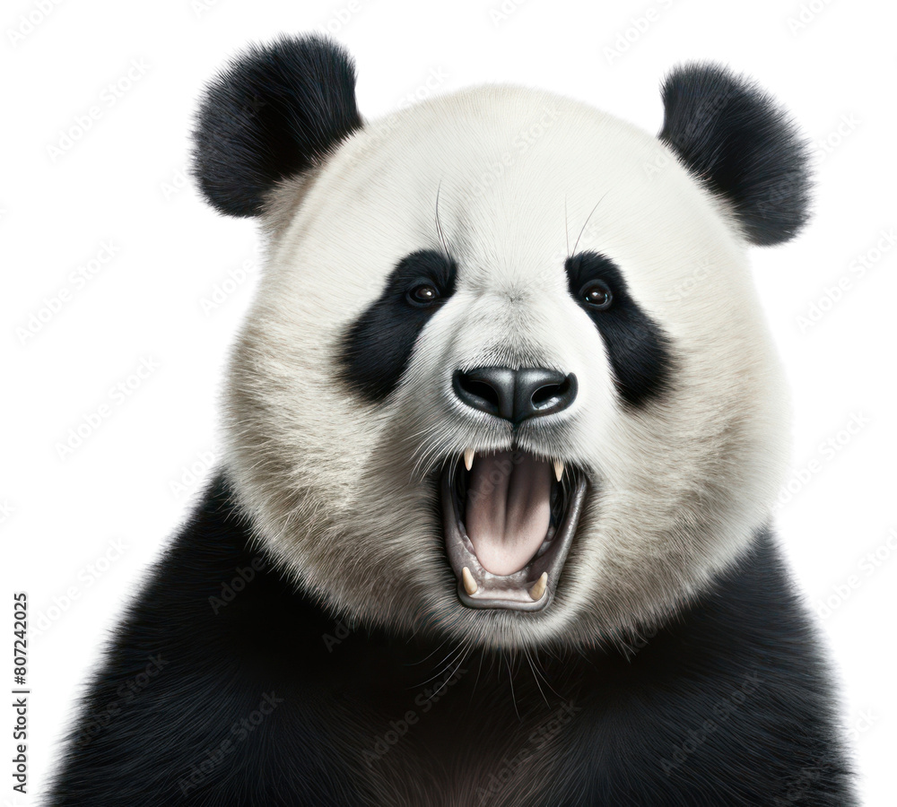 Fototapeta premium PNG Wildlife mammal animal panda.