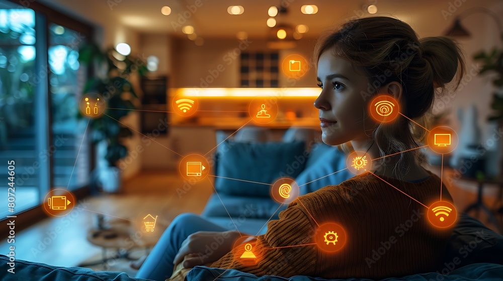 Futuristic Smart Home Technology Seamless Integration Futuristic Smart Home Technology Seamless Integration