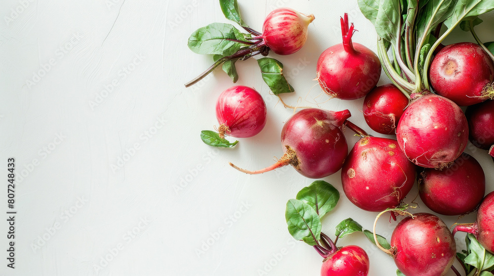 sustainable food on white background sustainable food on white background