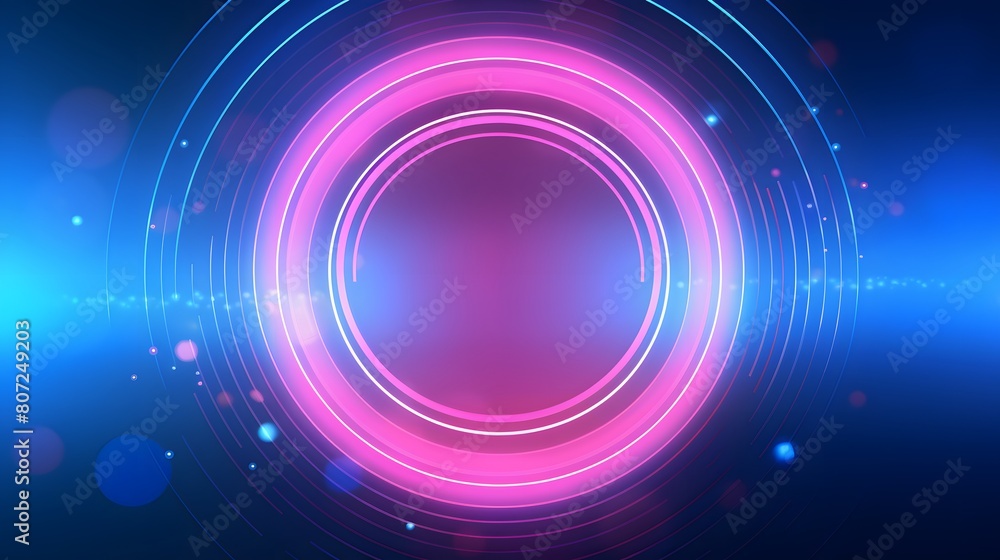 pink and blue Abstract technology background circles digital hi-tech technology design background. concept innovation. vector illustration pink and blue Abstract technology background circles digital hi-tech technology design background. concept innovation. vector illustration