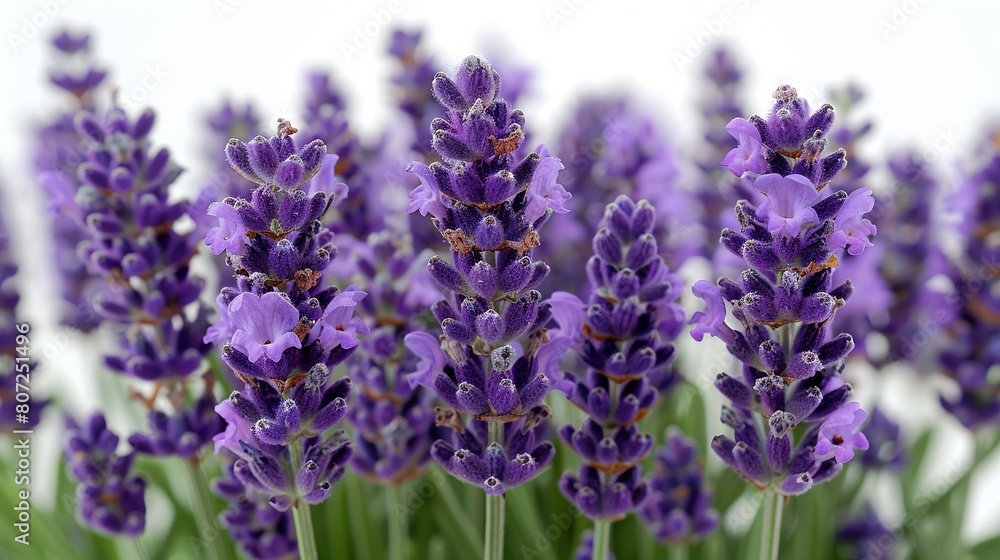 A white background with a pot of purple flowers A white background with a pot of purple flowers
