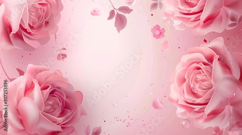 Wallpaper Mural Elegant Frames for Mother's Day Cards Generative AI Torontodigital.ca