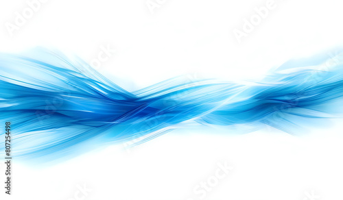 Wallpaper Mural White background with abstract blue color Torontodigital.ca