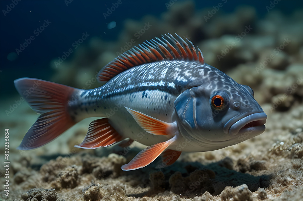 Fototapeta premium fish in the marine 