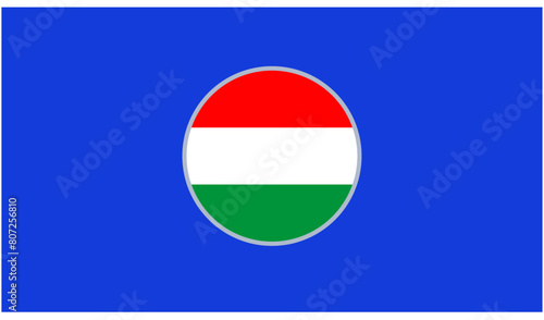 Hungary Flag Emblem European Nations 2024 Teams Countries European Germany Football Symbol Logo Design Vector Illustration Free Download Hungary Flag Emblem European Nations 2024 Teams Countries European Germany Football Symbol Logo Design Vector Illustration - GFXLoad
