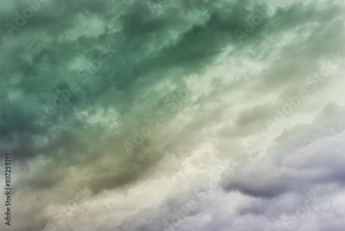 Abstract photo of a stormy sky