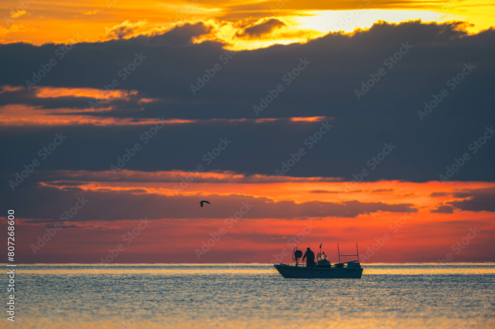 Sonnenaufgang Trabocco Punta Sonnenaufgang Trabocco Punta