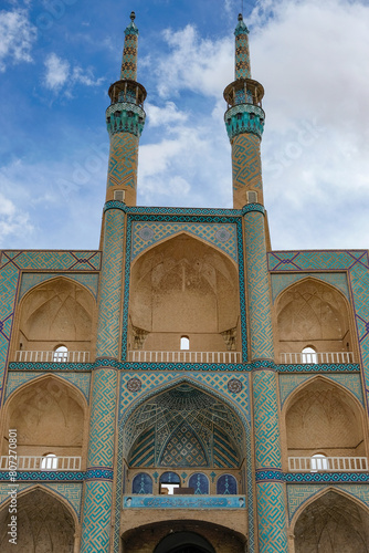 The Amir Chakhmaq Complex is a historical mosque in the complex from the Timurid era in Yazd, Iran. photo