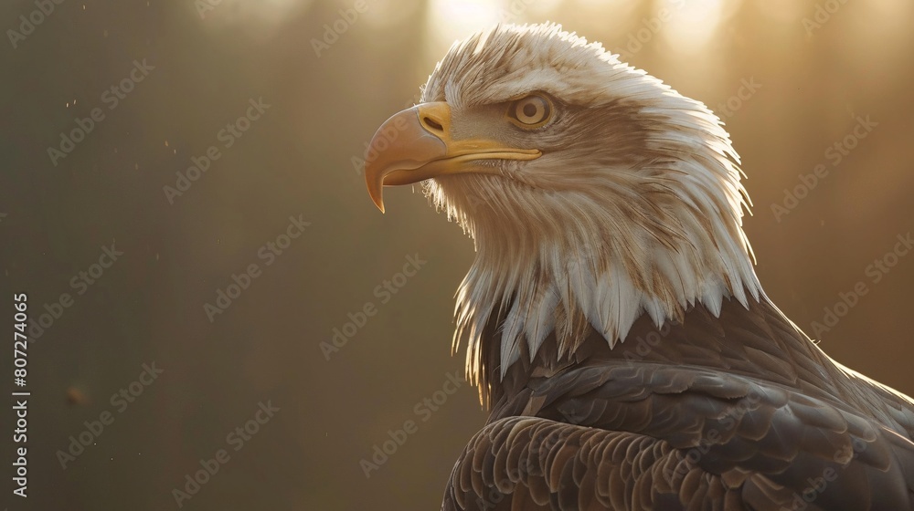 Obraz premium close up of bald Eagle