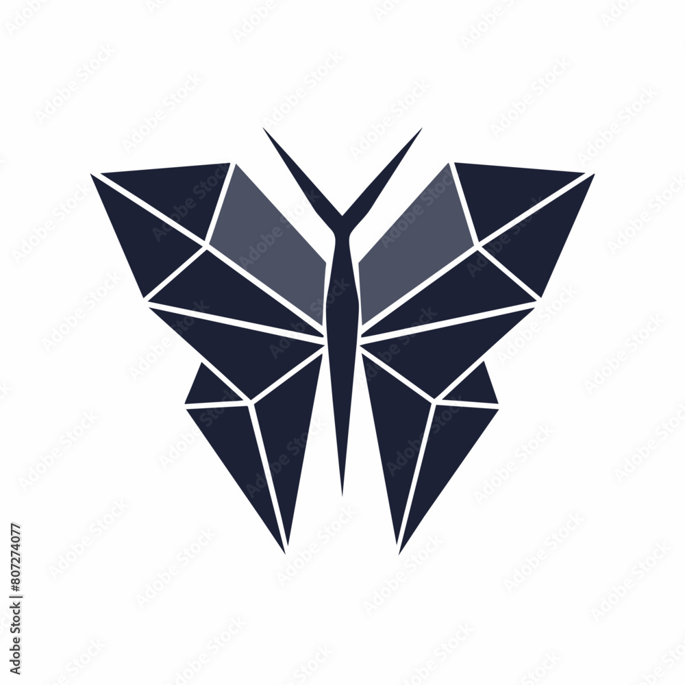 A butterfly logo vector art illustration (4) A butterfly logo vector art illustration (4)