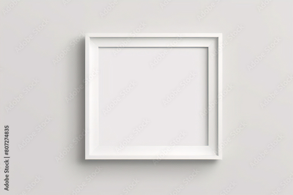 Weißes Rahmenmodell im Innenraum auf weißem Wandhintergrund. Vorlagenrahmen für Text. Poster-Attrappe. Rechteckiges Wandbild oder Fotorahmen-Attrappe Weißes Rahmenmodell im Innenraum auf weißem Wandhintergrund. Vorlagenrahmen für Text. Poster-Attrappe. Rechteckiges Wandbild oder Fotorahmen-Attrappe