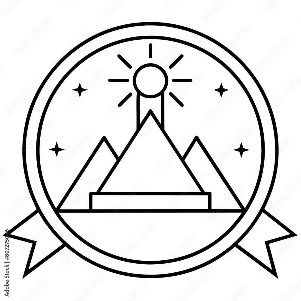 a minimalist Success logo vector art illustration (9)