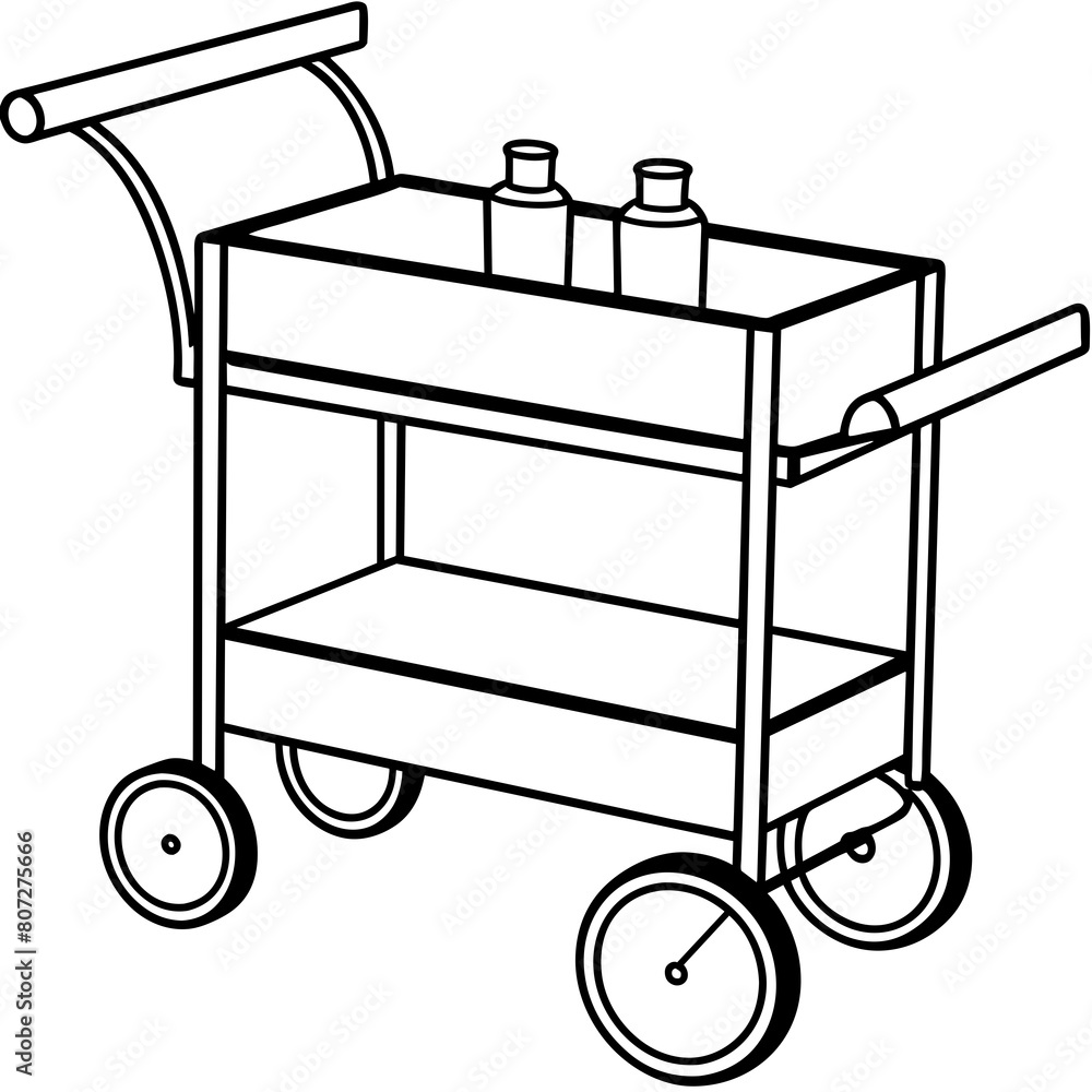 Modern Stool Line Drawing: Sleek Furniture Design for Print and Digital Projects Modern Stool Line Drawing: Sleek Furniture Design for Print and Digital Projects