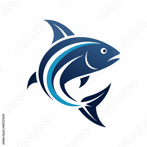 Fish logo vector art illustration (12)