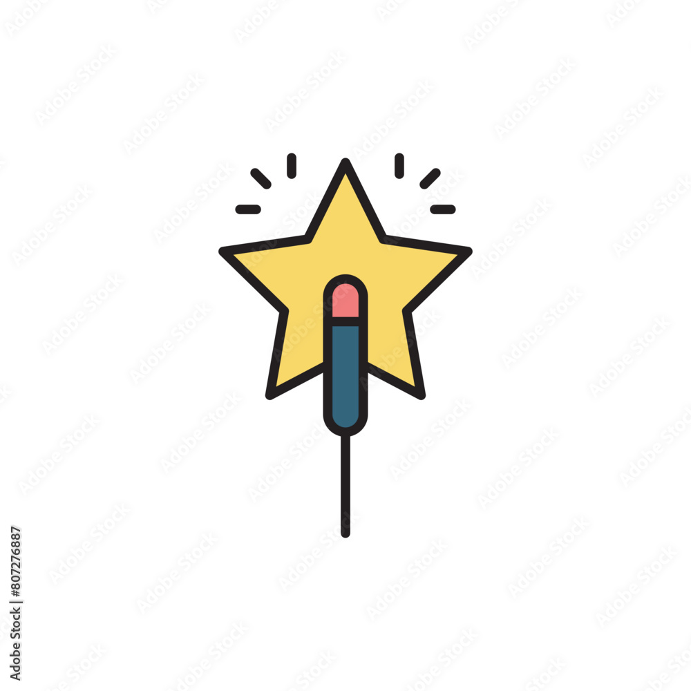 Fireworks icon design with white background stock illustration Fireworks icon design with white background stock illustration