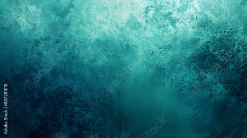 a teal green blue grainy color gradient background that adds depth and dimension to your cover, header, or poster design photo