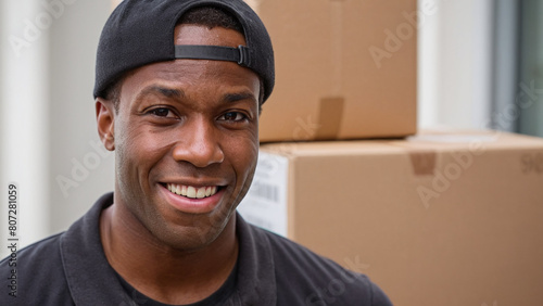 Smiles in Service: A Young Black Man's Journey as a Delivery Specialist