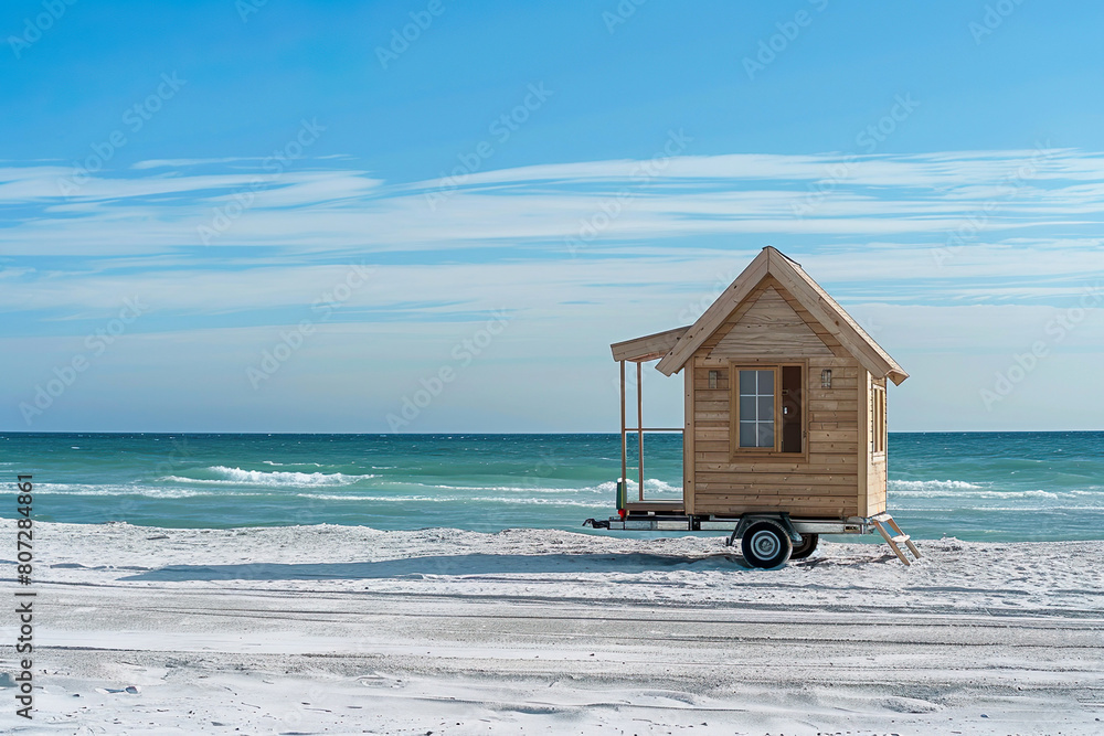 Tiny house on the beach Tiny house on the beach