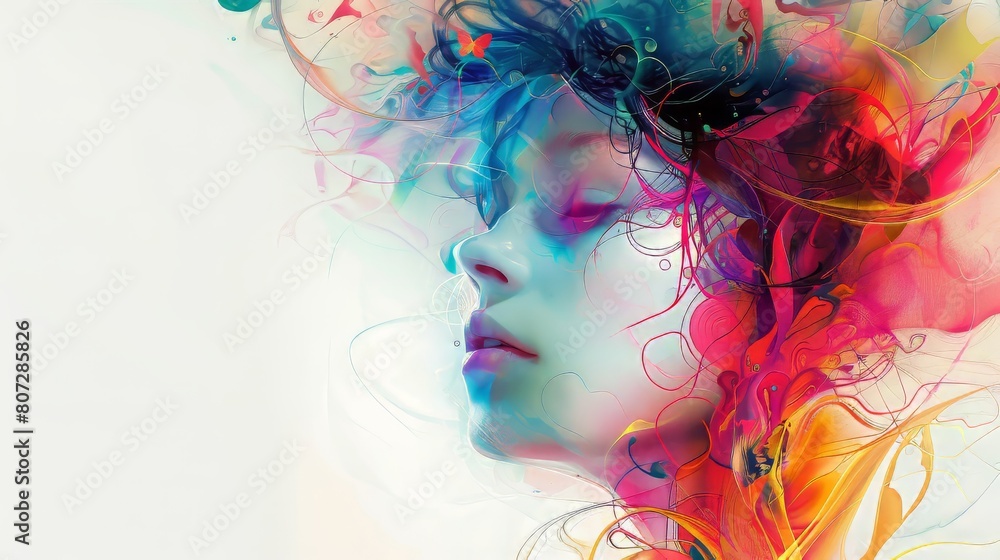 Mesmerizing psychedelic artwork evoking a sense of wonder Mesmerizing psychedelic artwork evoking a sense of wonder