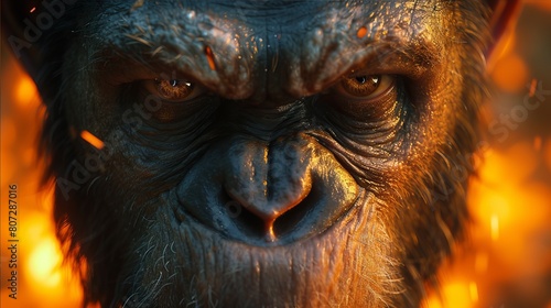 Ape Essence: Captivating Images of Intelligent Primate Kin © luckynicky25